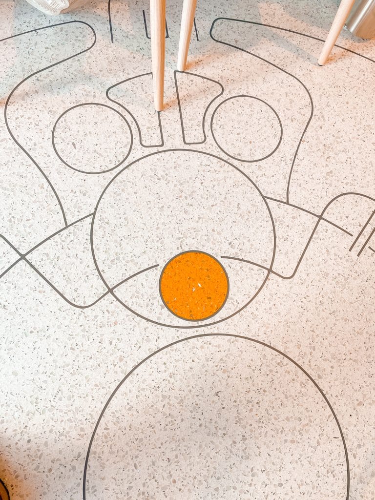 Connections Cafe Hidden Mickey EPCOT