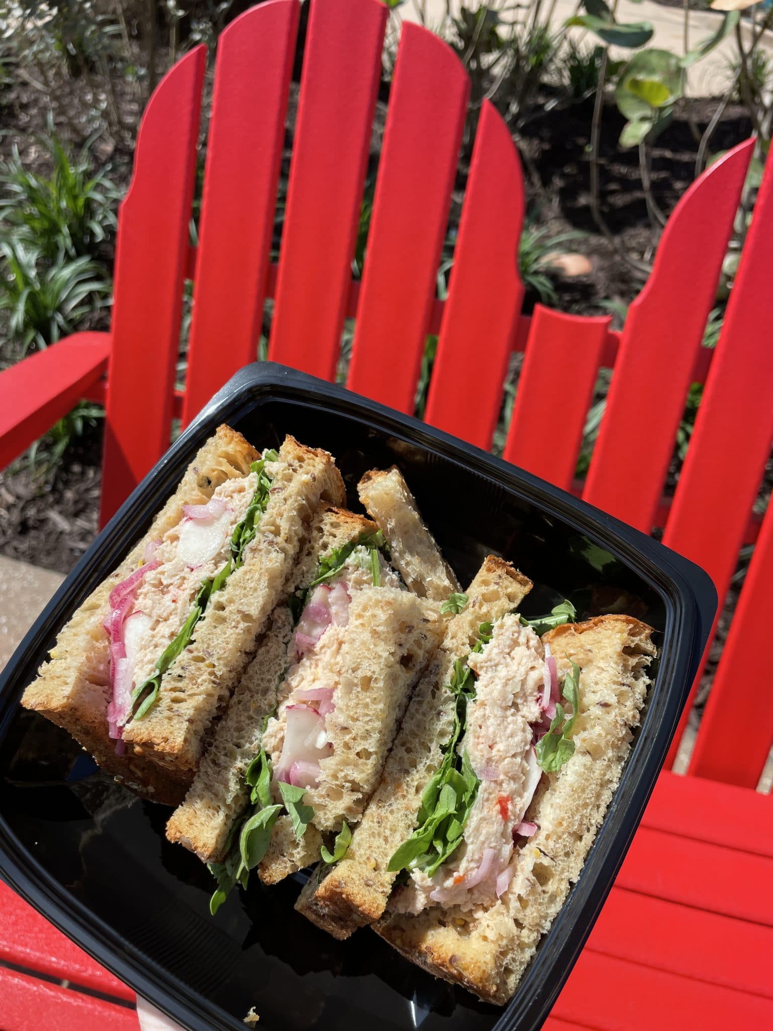 Vegan Tuna Salad Sandwich All-Star Sports End Zone Food Court