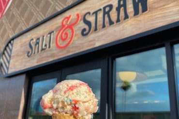 Salt & Straw Petunia's Rainbow Sprinkled Baby Cakes vegan ice cream