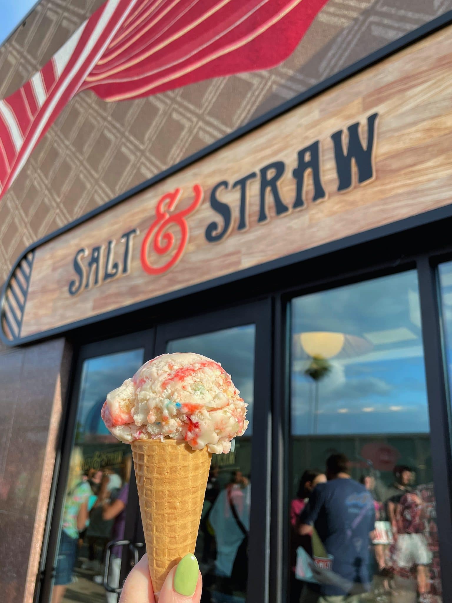 Salt & Straw Petunia's Rainbow Sprinkled Baby Cakes vegan ice cream