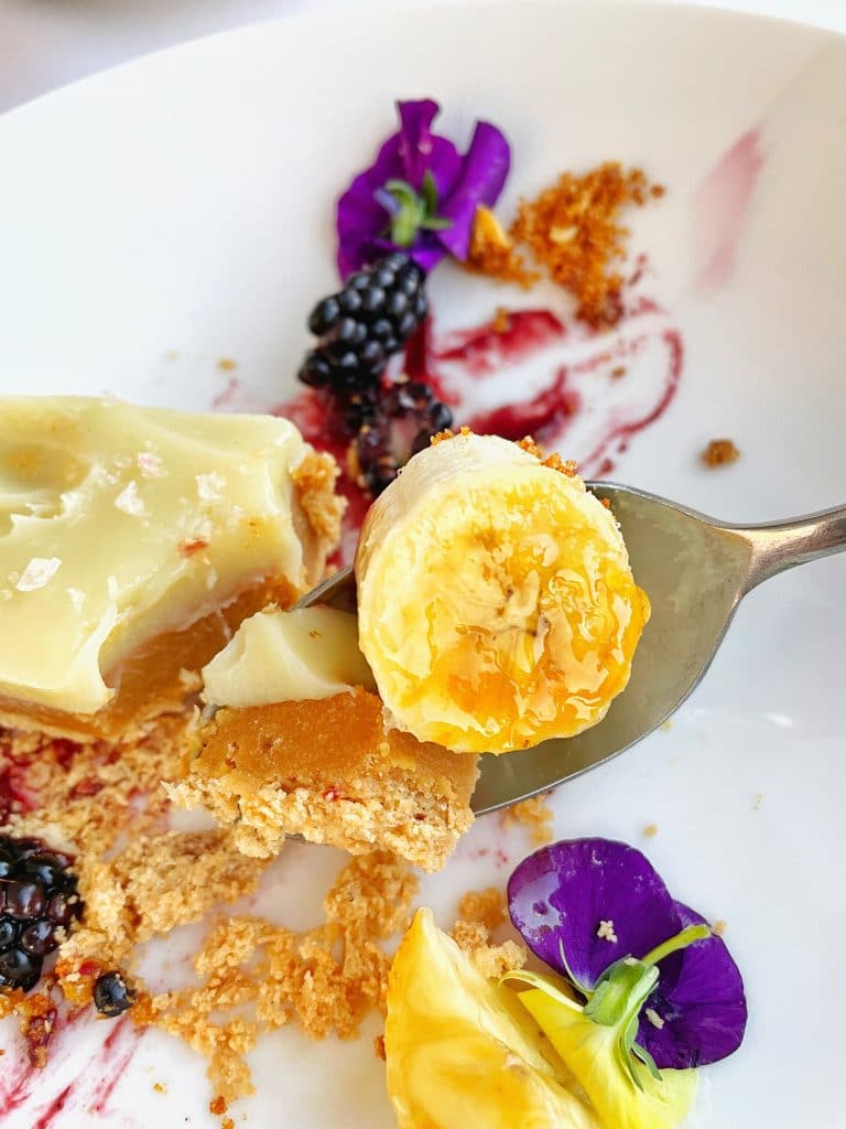 Vegan Peanut Banana Torte California Grill