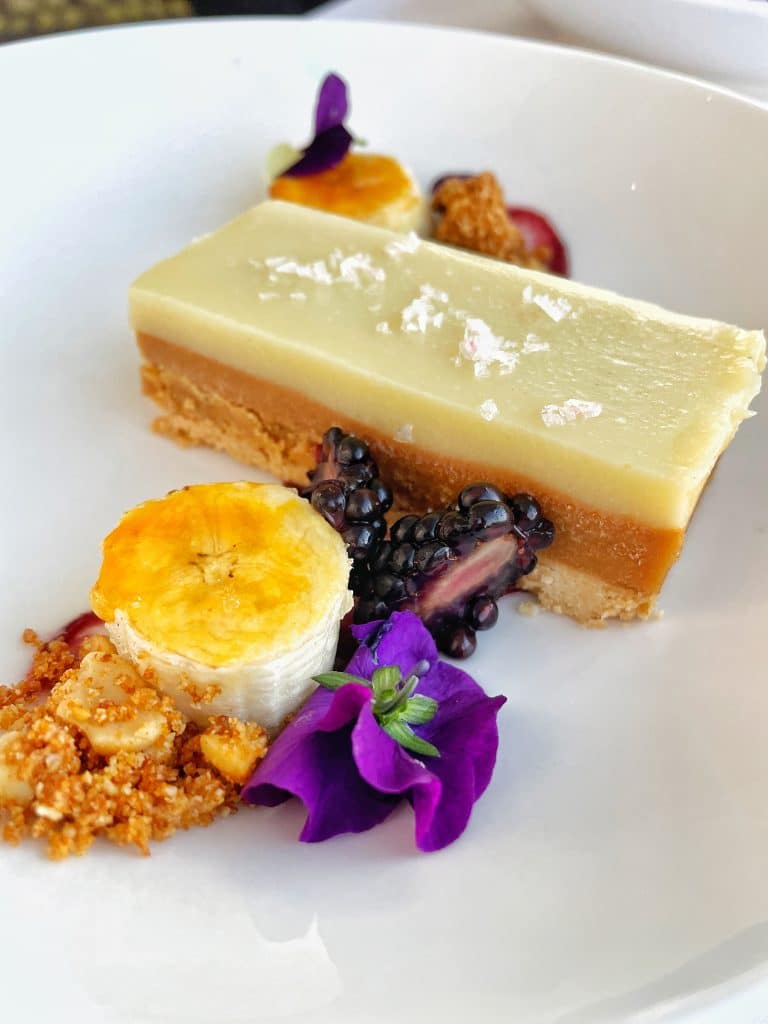 Vegan Peanut Banana Torte California Grill