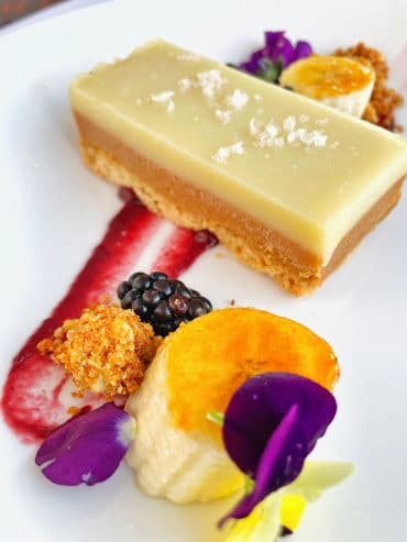 Vegan Peanut Banana Torte California Grill