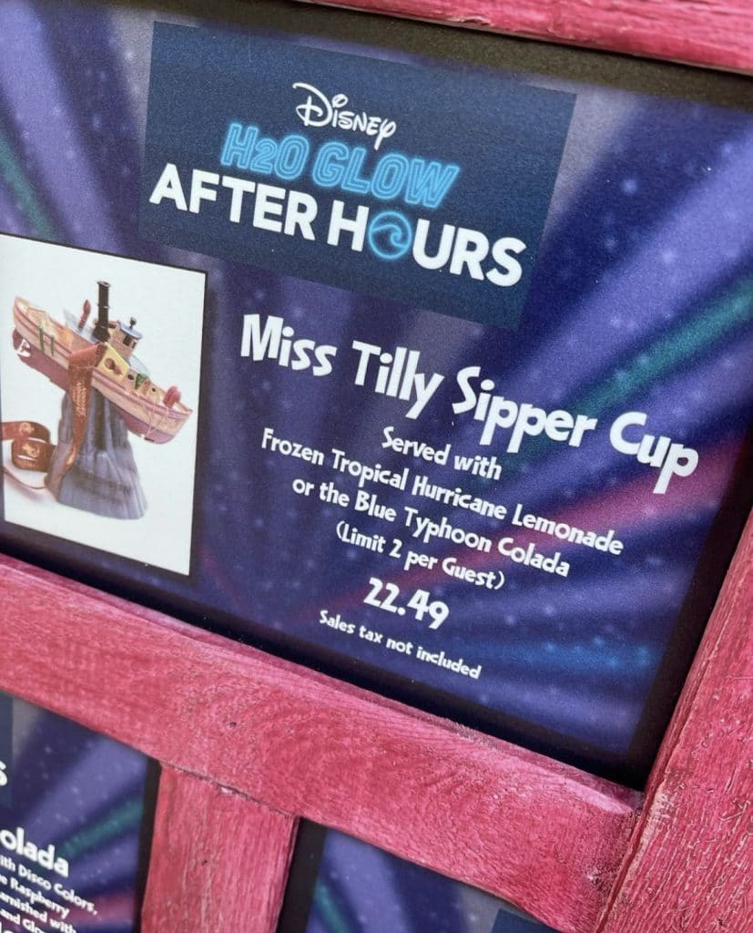 Miss Tilly Sipper H2O Glow