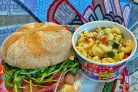 vegan Mediterranean Vegetable Sandwich Sunshine Seasons in EPCOT