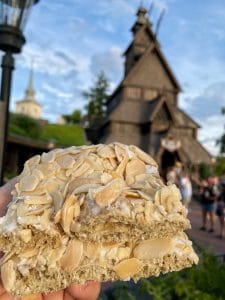 vegan almond pretzel epcot norway