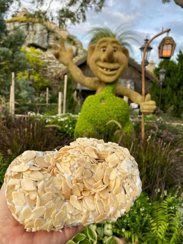 vegan almond pretzel epcot norway