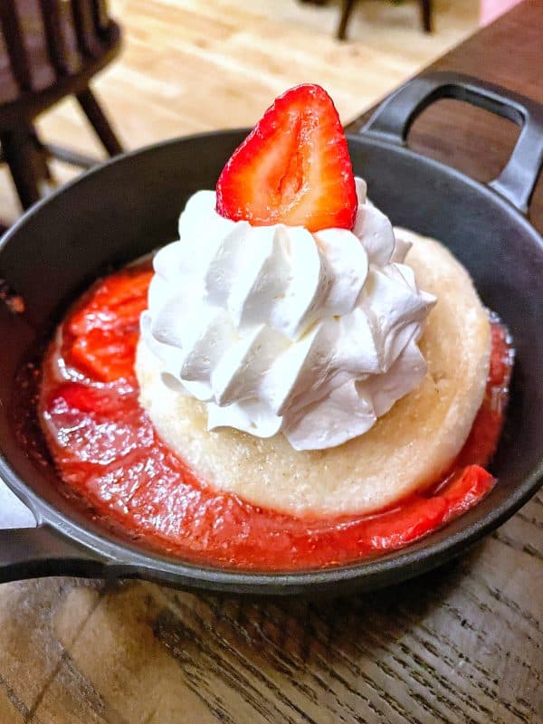 Vegan Strawberry Shortcake at Hoop Dee Doo