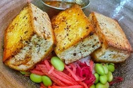 Modofied Vegan Tofu Poke Bowl Nomad Lounge