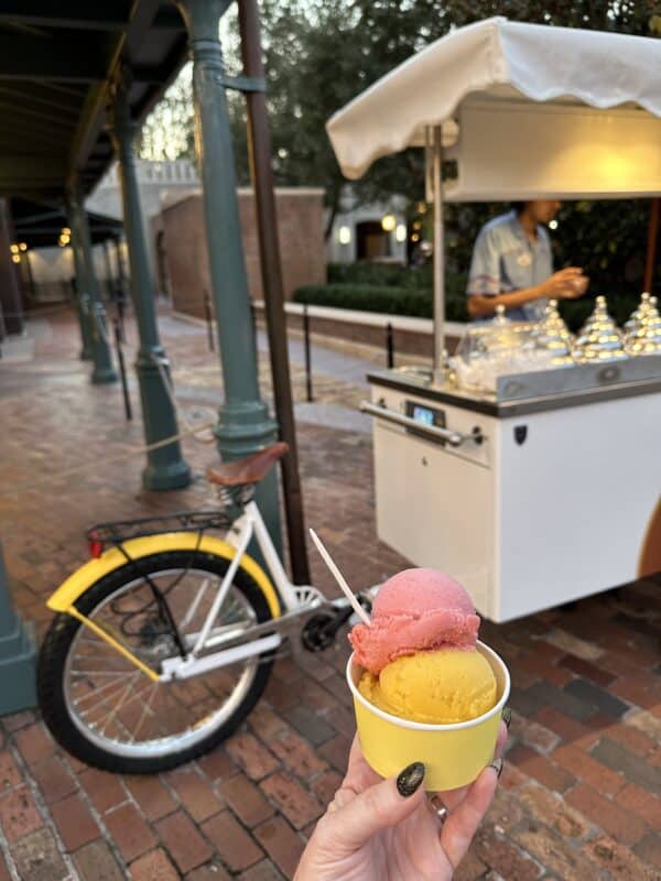 gelato stand Muppet Courtyard at Disney's Hollywood Studios