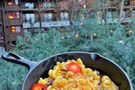 Loaded Mac and Cheese Territory Lounge