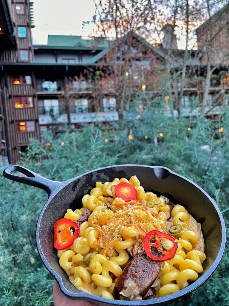 Loaded Mac and Cheese Territory Lounge