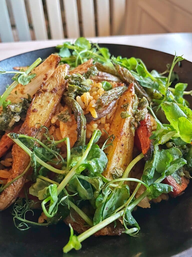 vegan paella Narcoossee's