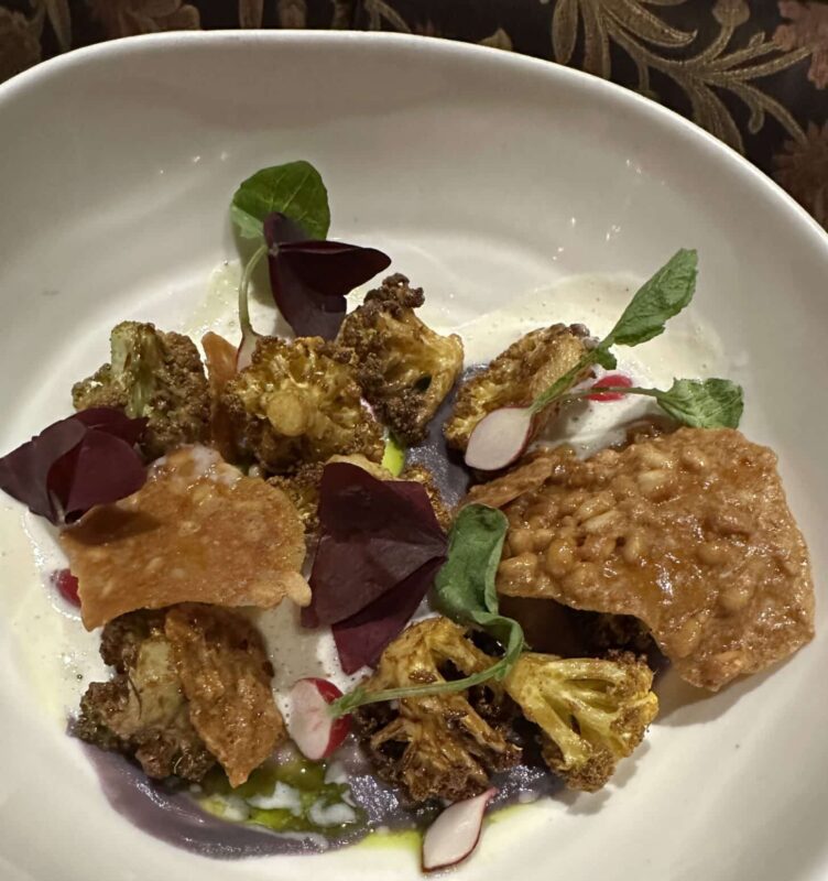 Le Cellier vegan Fried Cauliflower