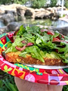 avocado toast Artist's Palette Saratoga Springs