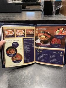 Shiki-Sai: Sushi Izakaya menu