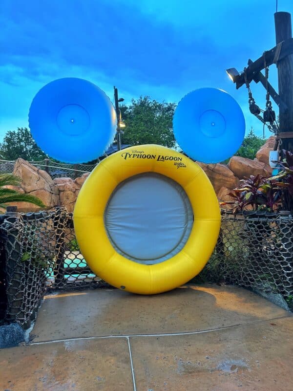 Typhoon Lagoon Mickey float