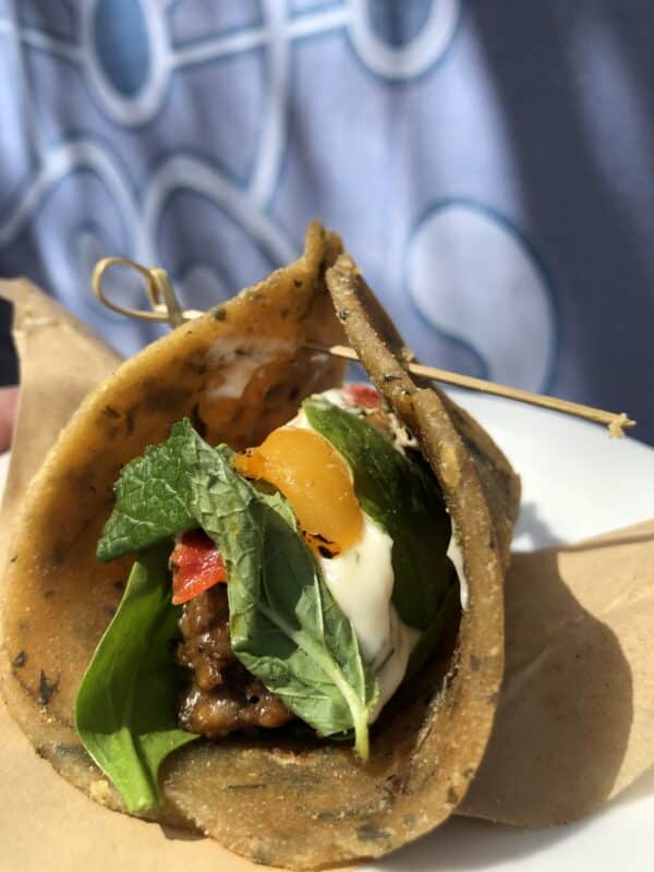 Farmhouse Meatball vegan EPCOT Flower and Garden