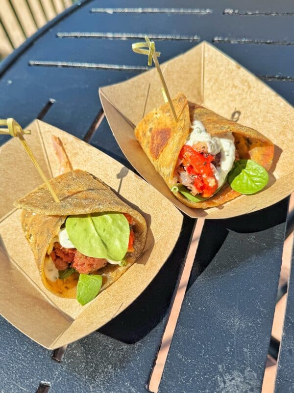 Farmhouse Meatball vegan EPCOT Flower and Garden