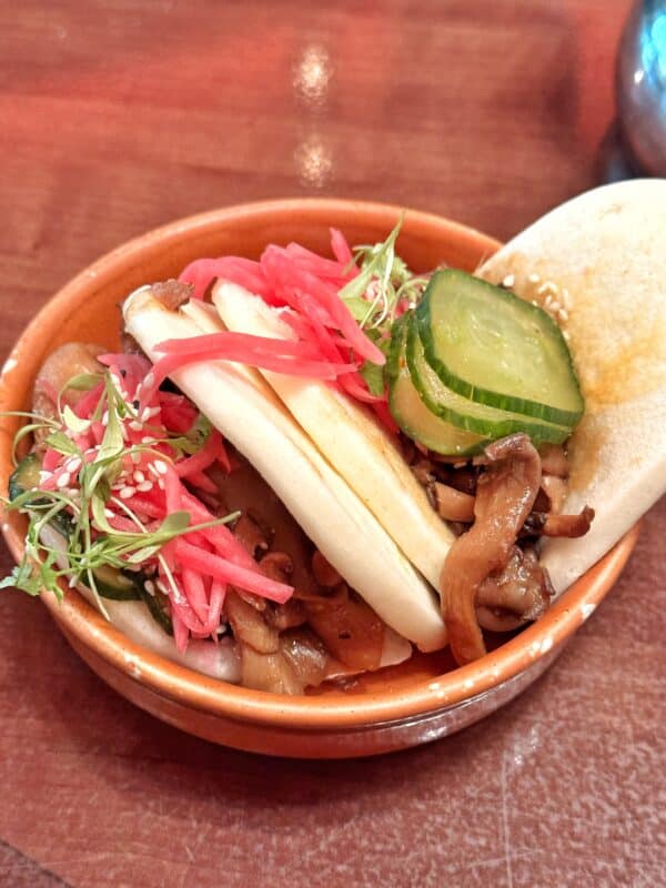 Korean Mushroom Bao Nomad Lounge Tiffins