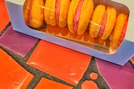 Plant-Based Tropical POG Macarons