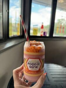 Twinings Pomegranate Raspberry Frozen Tea with Orange Ice Cream