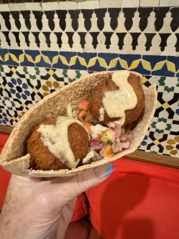 2024 Falafel Pita EPCOT Food and Wine Vegan