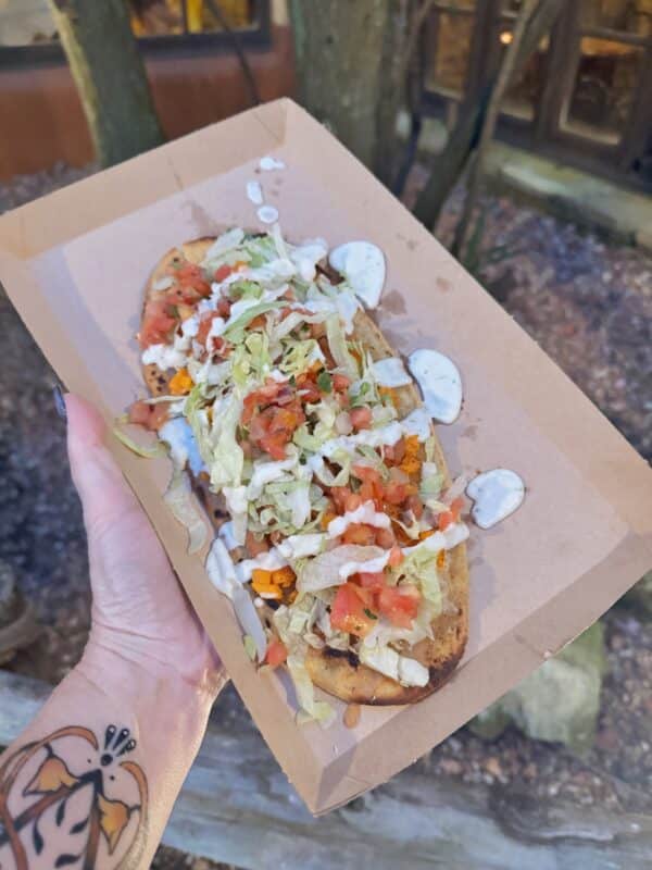 Pecos Bill Grilled Masa Flatbread