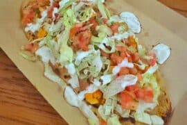 Pecos Bill Grilled Masa Flatbread