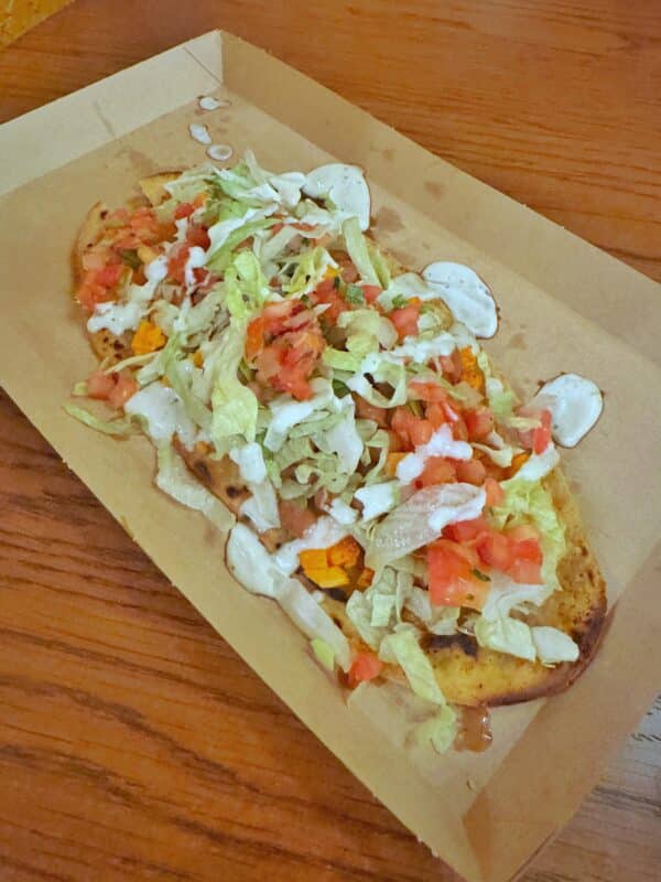 Pecos Bill Grilled Masa Flatbread