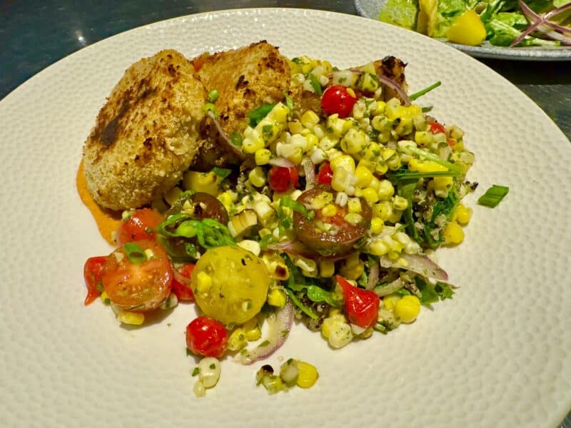 Coral Reef - vegan Coastal Palm Cakes