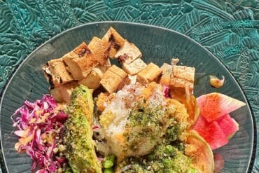 Wailulu Bar and Grill Vegan Tofu Poke Bowl