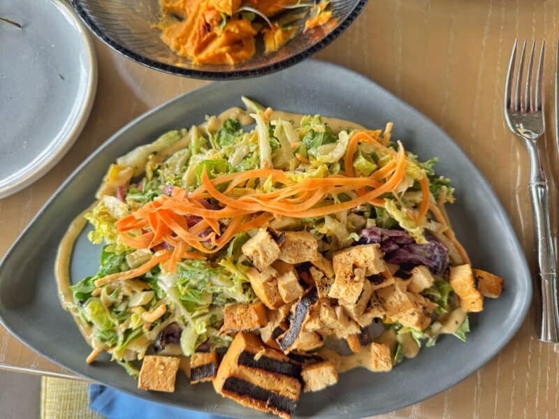 Chow Mein Salad Vegan at Wailulu