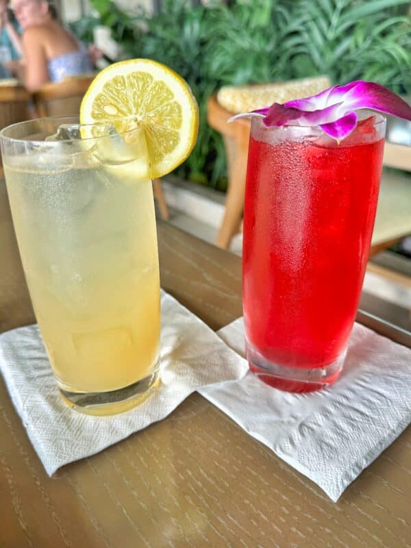 Hibiscus Tea and Oolong Tea Lemonade Wailulu