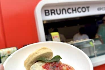 vegan sausage biscuit and gravy EPCOT Flower and Garden