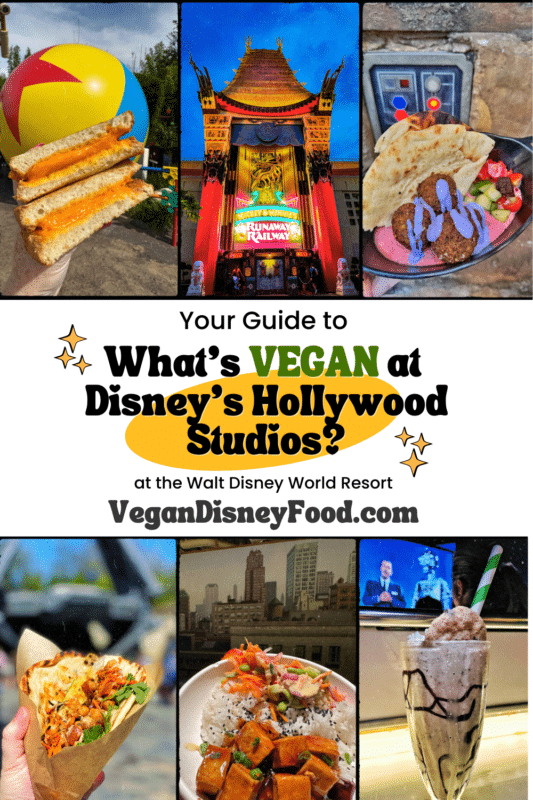 The Complete Guide to Every Vegan Food Option in Disney’s Hollywood Studios at Walt Disney World