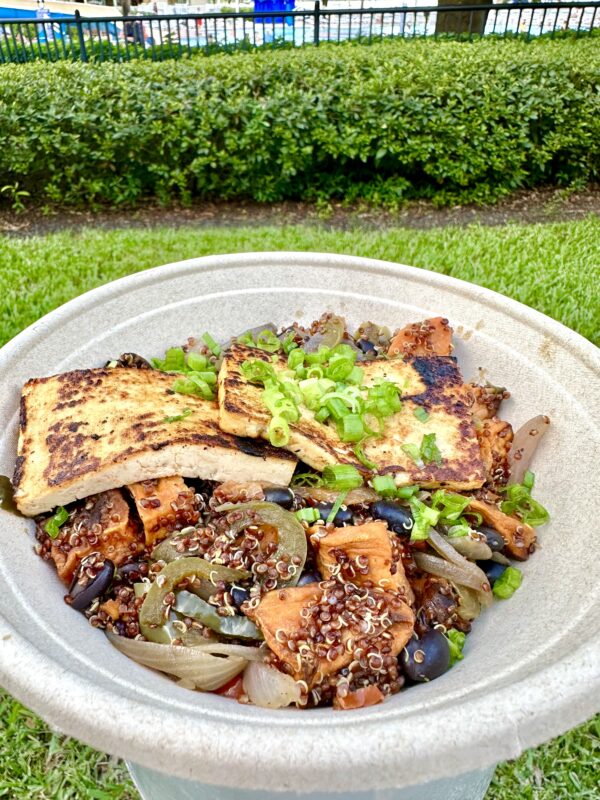 Contempo Cafe Tofu Grain and vegetable Bowl