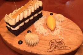 Vegan Chocolate Orange Hazelnut cake Hollywood Brown Derby