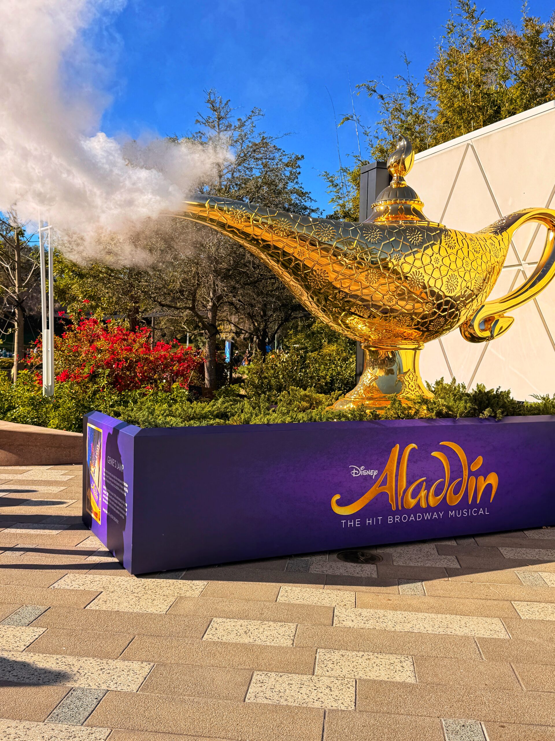 Aladdin lamp Broadway