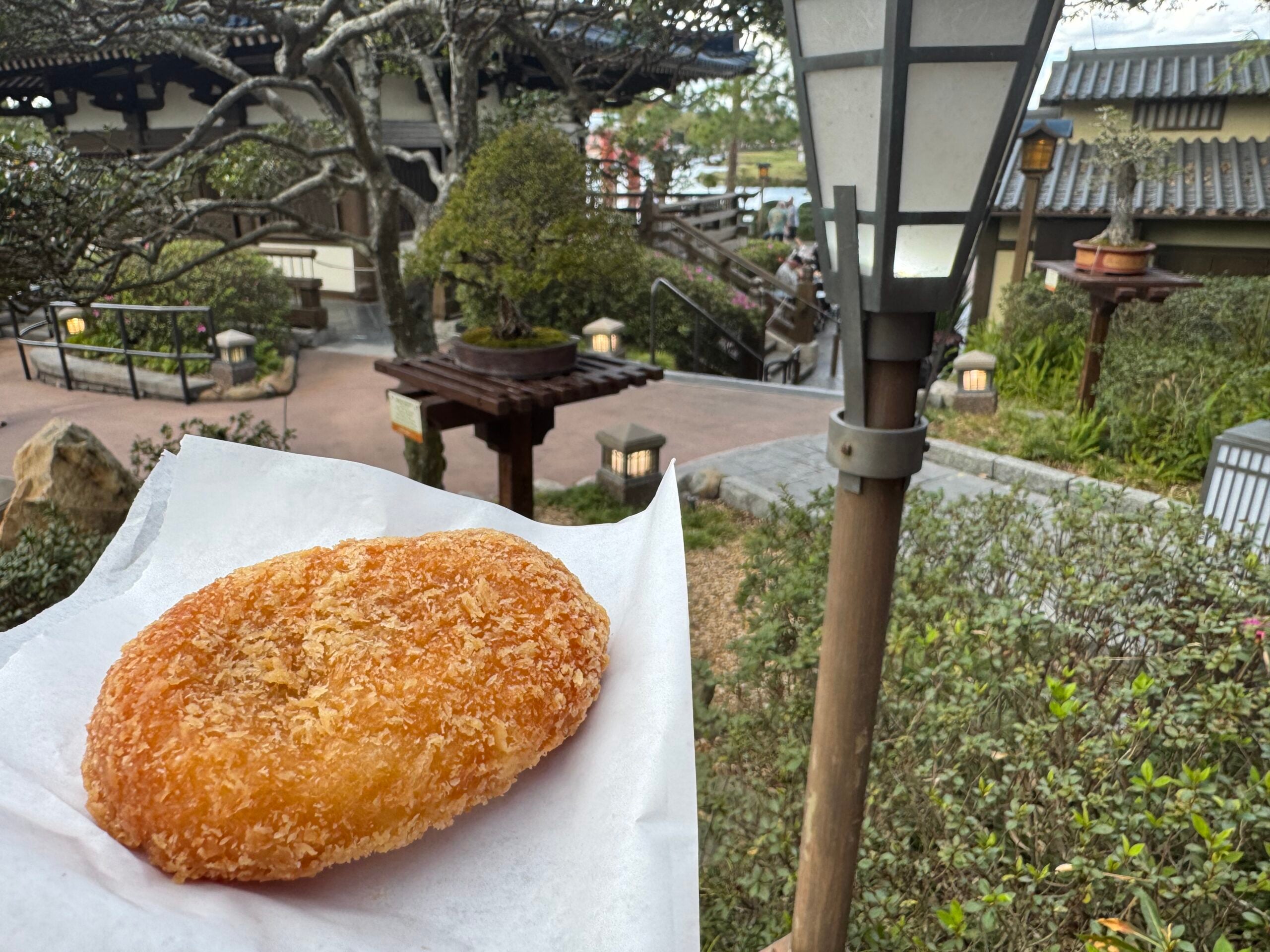vegan curry bun Epcot flower and garden 2026