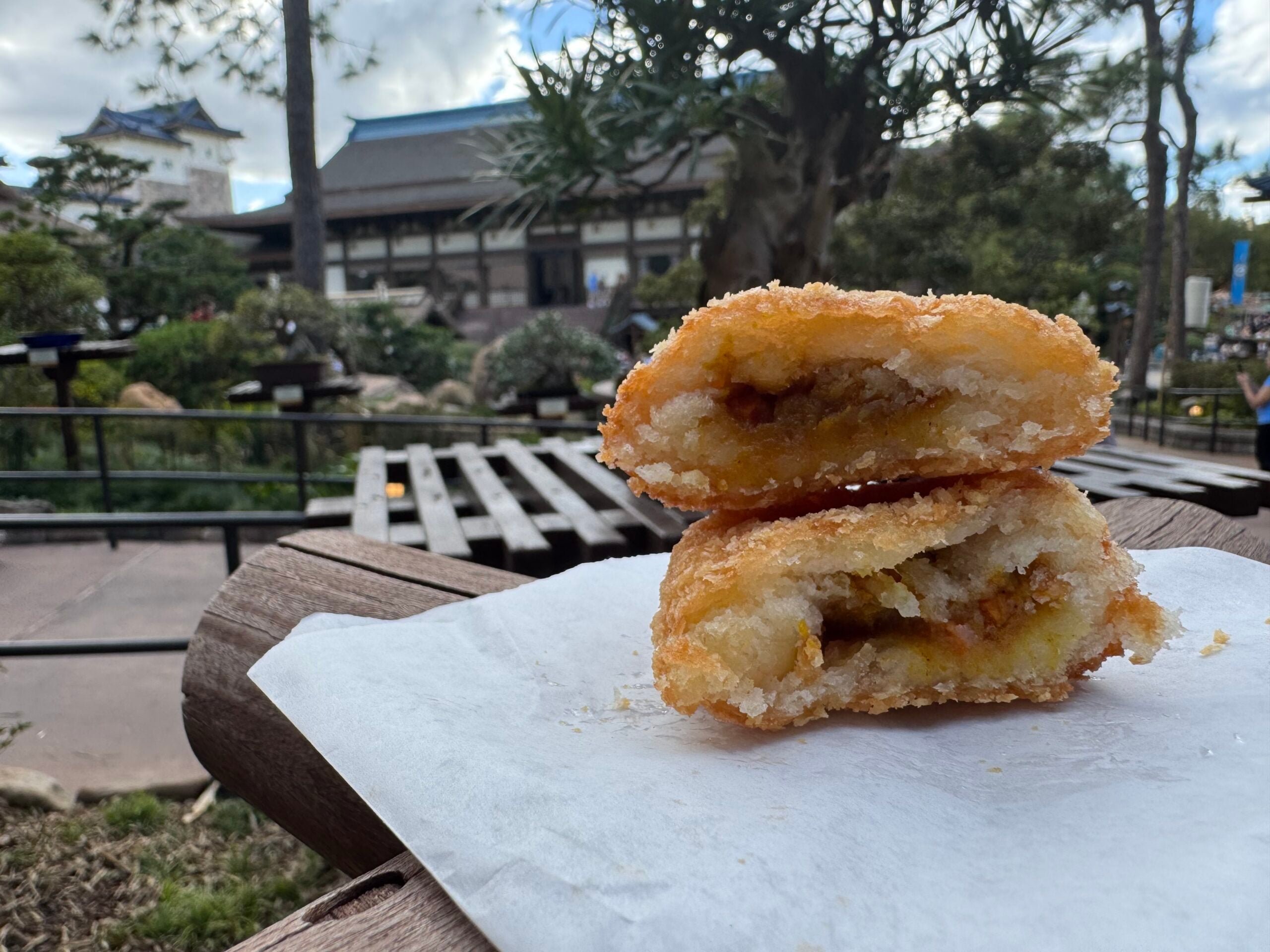vegan curry bun Epcot flower and garden 2026