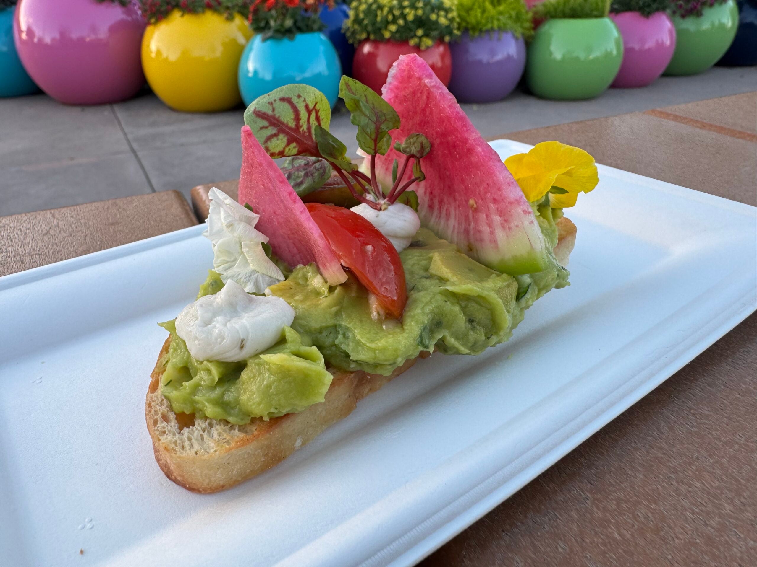 avocado toast 2026 EPCOT Flower & Garden Festival