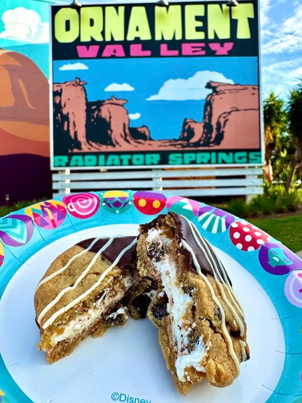 vegan chocolate chip cookie sandwich