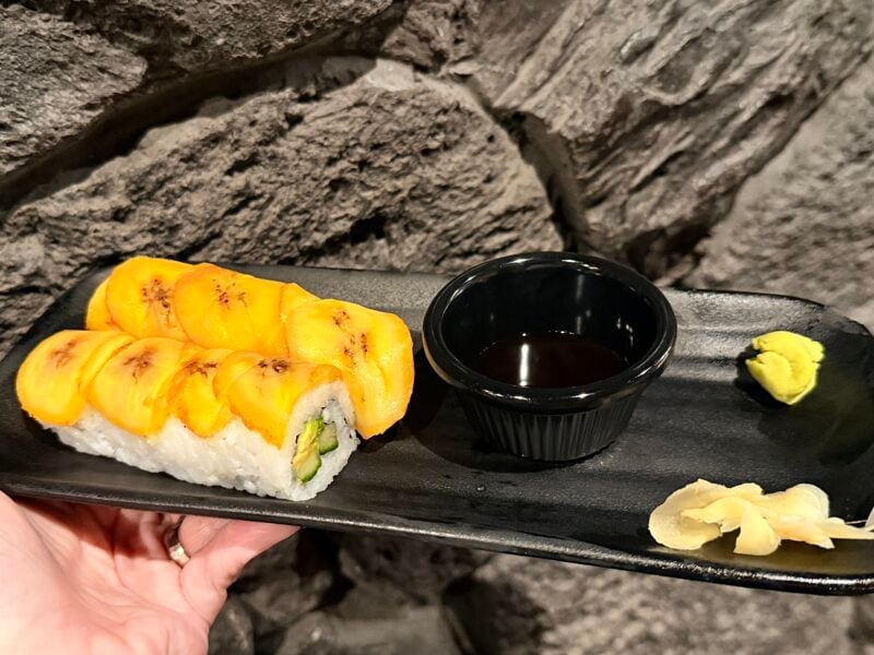 modified plantain roll Trader Sam's