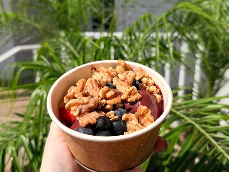 Make your own acai bowl Gasparilla Grill