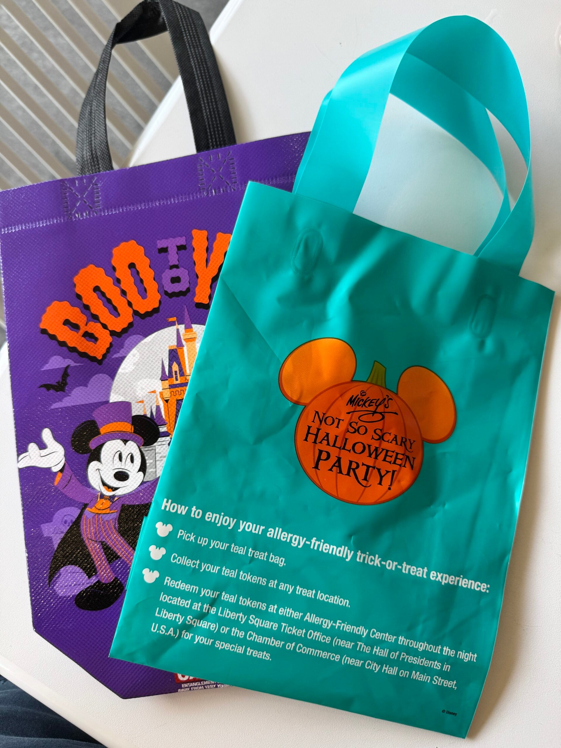 Vegan options at Mickey's Not So Scary Halloween Party in the Magic Kingdom