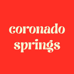 coronado springs vegan guide